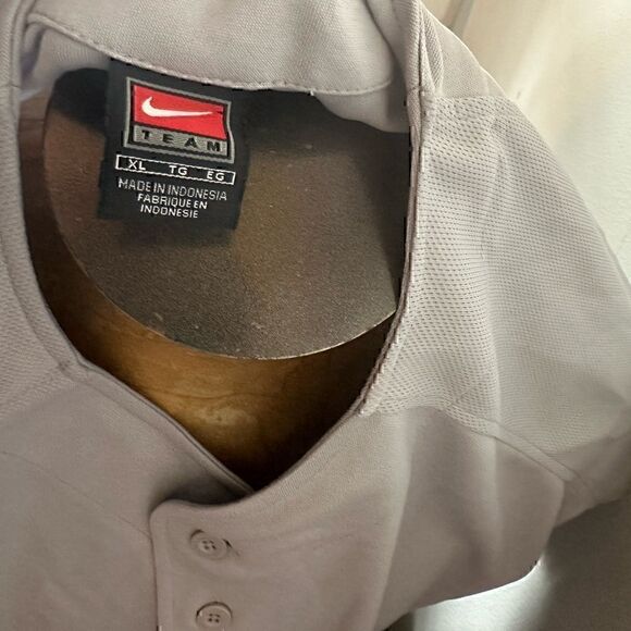 Nike Team Mens XL Blank Baseball Jersey - Picture 4 of 5